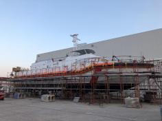 fender system for Intermarine CP420 and CP421 SAR vessel