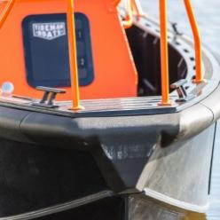 Fender systeem voor de RBB-800 2WJ Crew Tender, door Tidemanboats