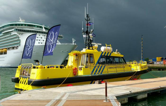 Geoptimaliseerd fender systeem, op maat gemaakt voor de MPV 17- SC Agate (Sima Charters),