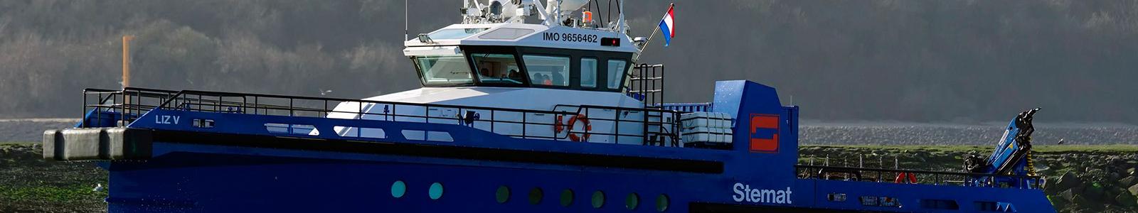 Maatwerk Fenders for LizV, Stemat Marine Services