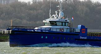 Maatwerk Fenders for LizV, Stemat Marine Services