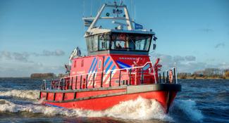 De Haas Maassluis - Blusboot